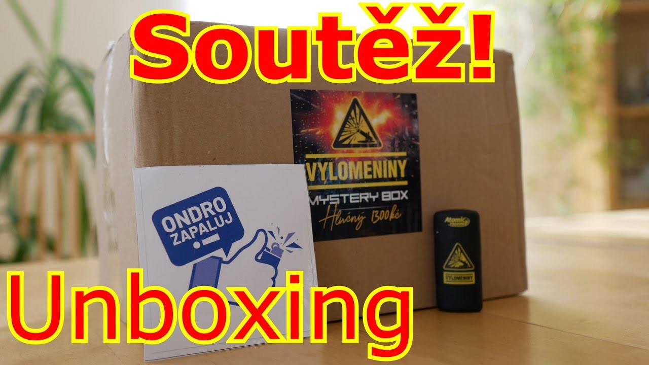 Vylomeniny-MysteryBoxy! Unboxing + Soutěž