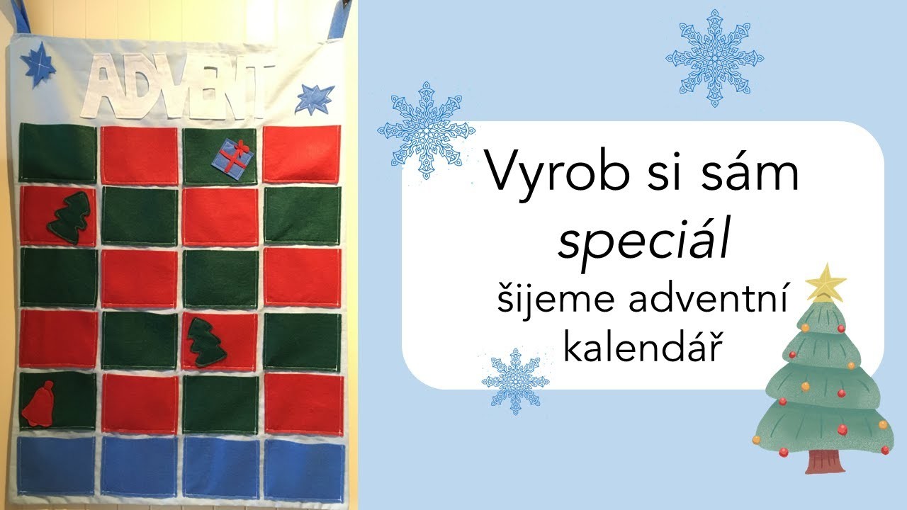 Vyrob si sám - speciál (šijeme adventní kalendář)