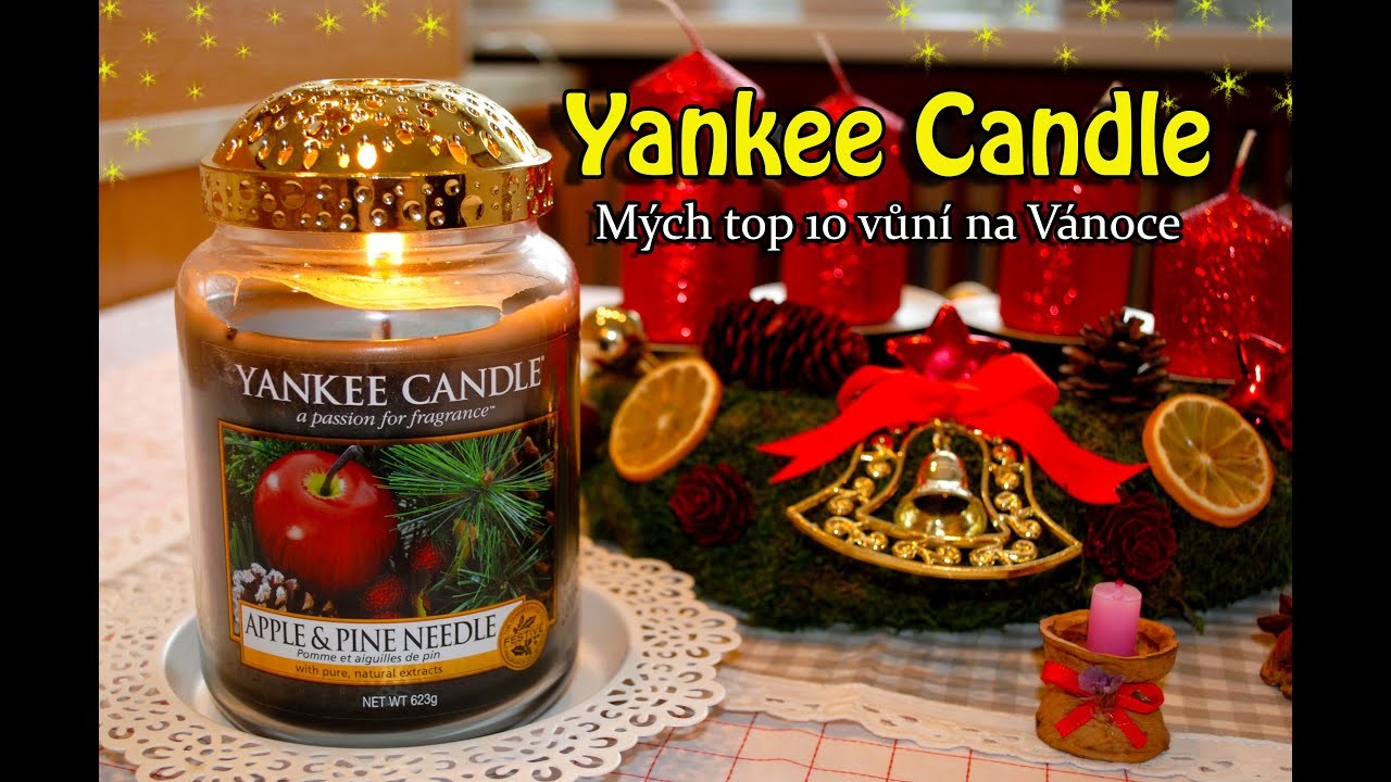Yankee Candle:Mých top 10 vůní na Vánoce ????????⛄️❄️