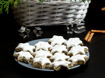 Skořicové hvězdy z vlašských ořechů. Snadné a chutné vánoční cukroví, které ozdobí slavnostní stůl