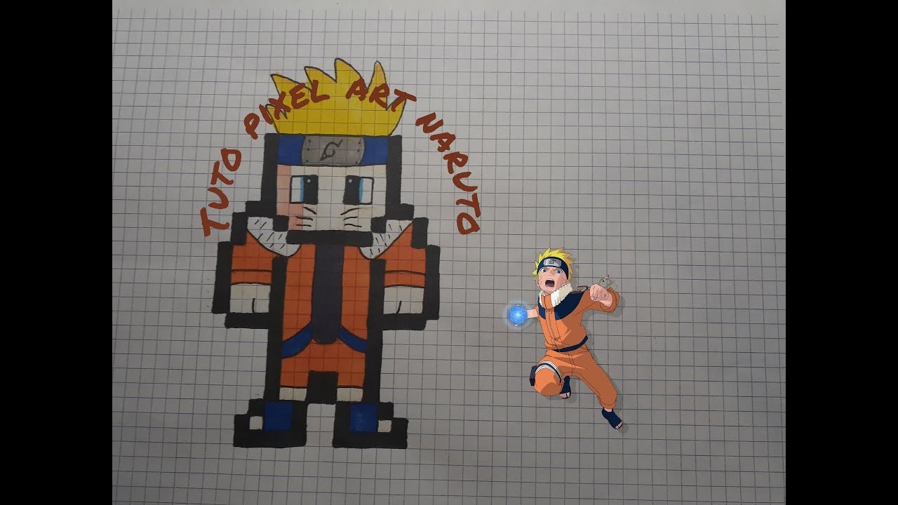 Naruto pixel art (tuto)