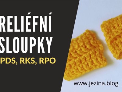 Reliéfní sloupky - PDS, KS, PO