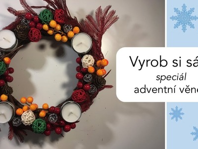 Vyrob si sám - inspirace na výrobu adventního věnce