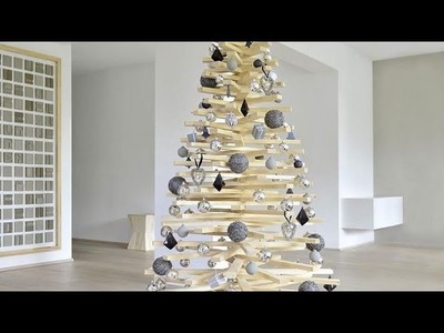 ????Jak si udělat vánoční stromeček. ????Tvořivé činností. Vyrábění vánočního stromu.