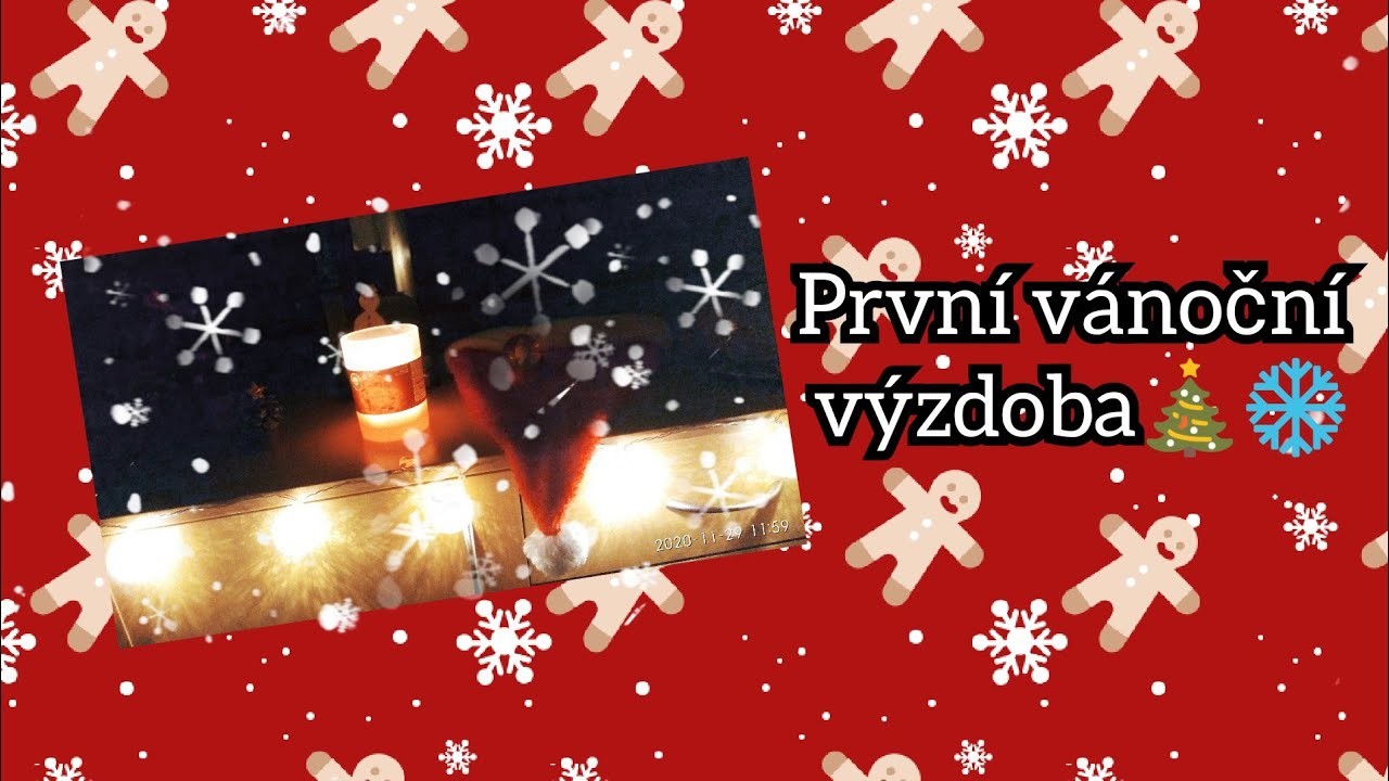 První adventní video + výzdoba mého pokoje (přečtěte si prosím popis videa)