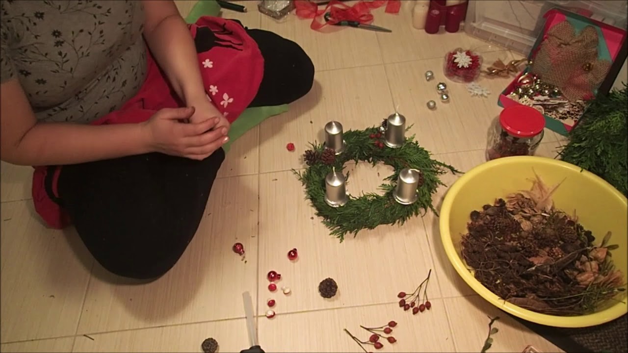 Tipy - Adventní věnec