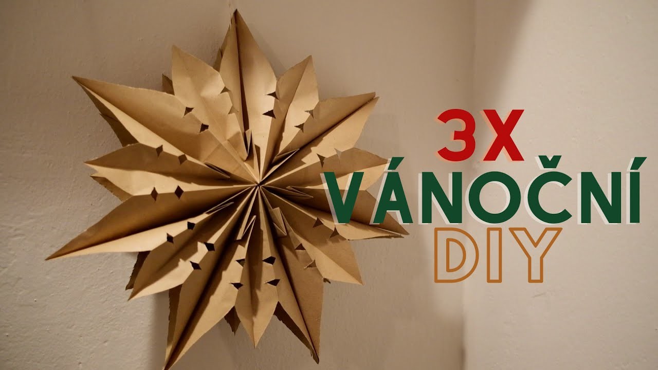 3x DIY vánoční dekorace pro váš stromek i domov
