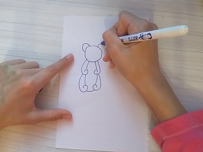 Jak jednoduše nakreslit medvěda