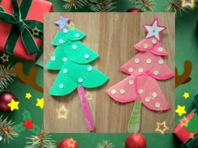 Papírový Vánoční Stromeček????.Christmas Paper ????Tree.papírový stromeček