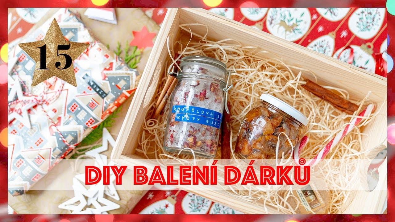 VLOGMAS 15 | DIY balení dárků ????