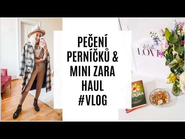 PEČENÍ PERNÍČKŮ & MINI ZARA HAUL #VLOG