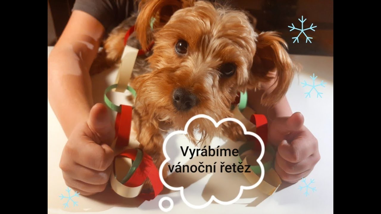 Vyrábím - Vánoční řetěz