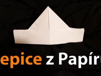 Jak Vyrobit Papírovou Čepici - Čepice z Papíru Origami Česky