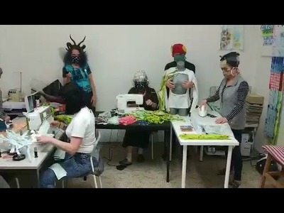 Kladno šije roušky :).