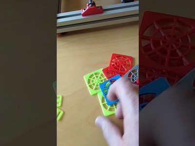 Tisk roušky na 3D tiskárně II. - vnitřní mřížka + 4 kusy úchytů gumy
