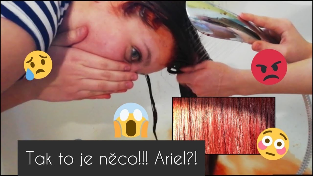 Výzva pro Klárku. Nechala si obarvit vlasy!!! ????????????*extrémní*