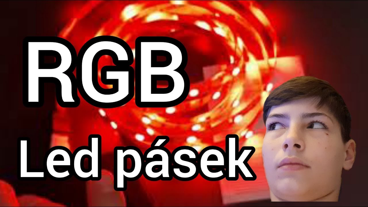 RGB led pásek