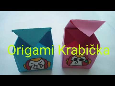 Krabice z papíru.jak složit krabičku z papíru.Origami krabička 4k.krabice. Origami návod