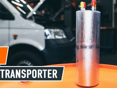 Jak vyměnit palivový filtr na VW T5 TRANSPORTER Van [NÁVOD AUTODOC]