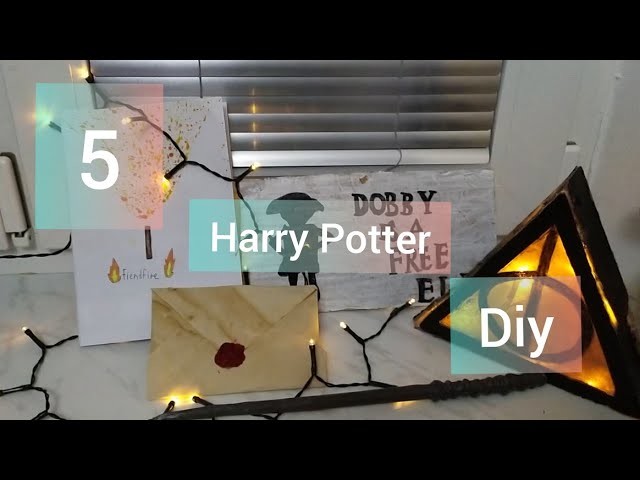 5 Harry Potter diy⚡️????