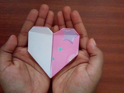 Jak vyrobit srdce z papíru.Origami dvoubarevné srdce.Origami Heart. Srdce ❤ Valentýnský dárek❤ DIY