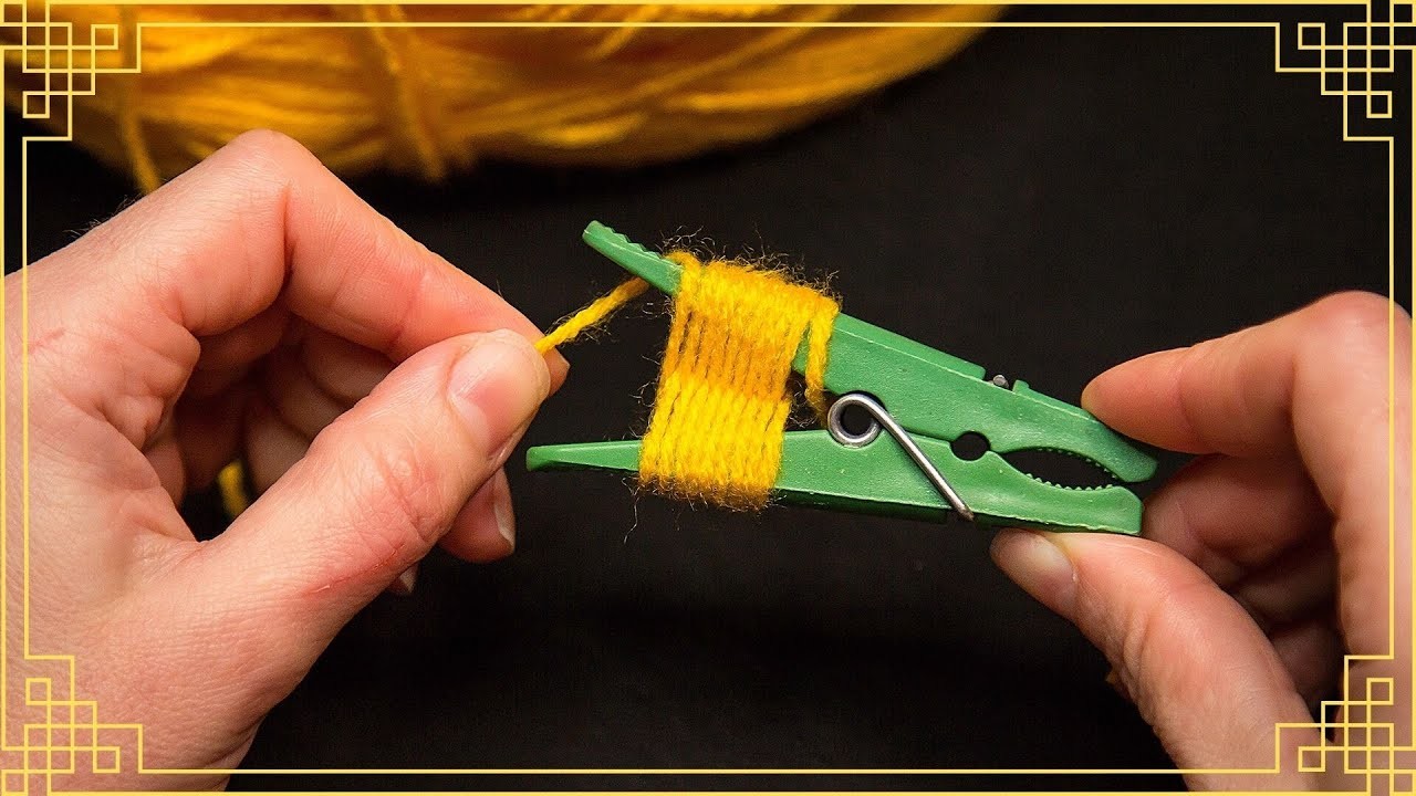 Snadný trik na pletení: Vyrobte si krásné vlněné motýly!