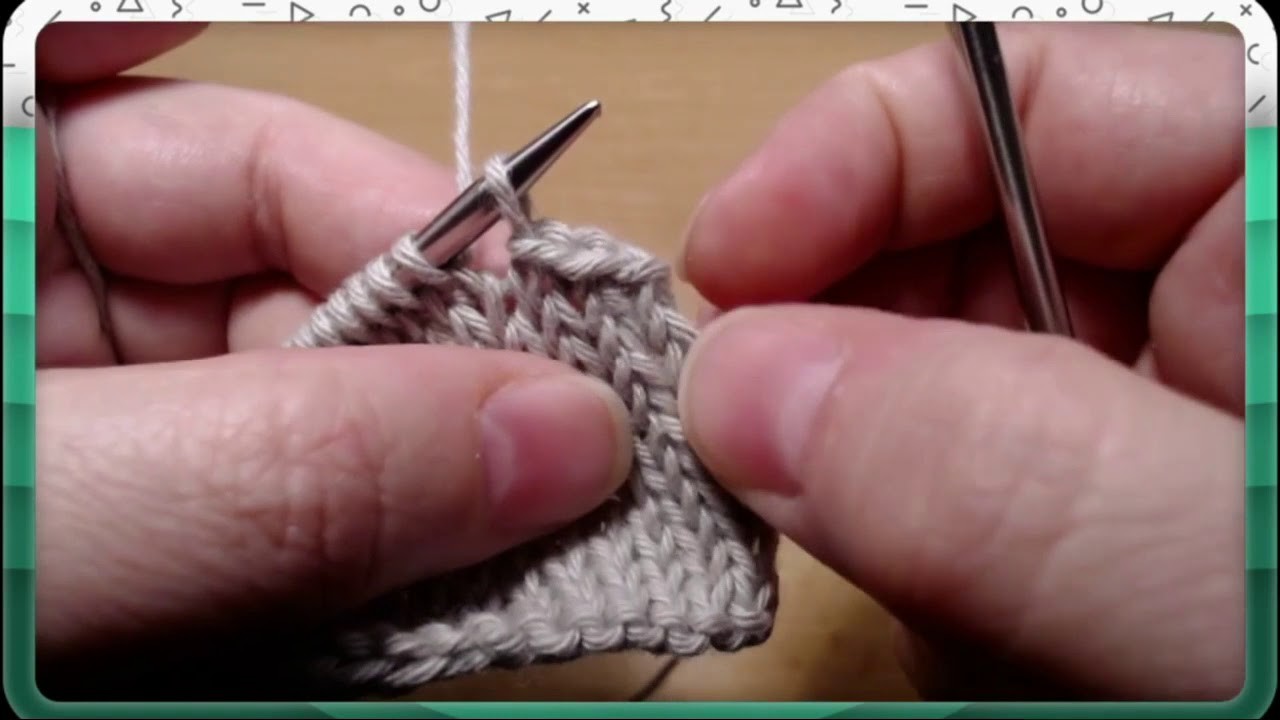 Základy pletení - ujímání pleteniny