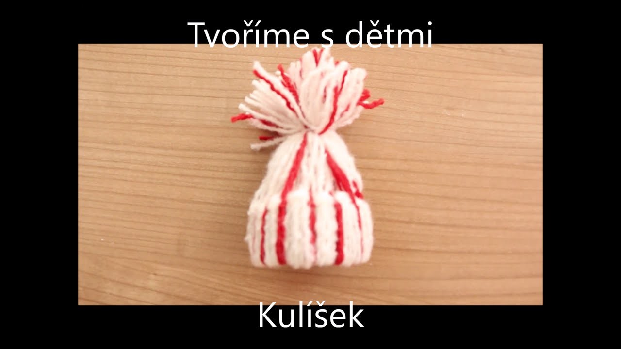 Tvoříme s dětmi - kulíšek z vlny