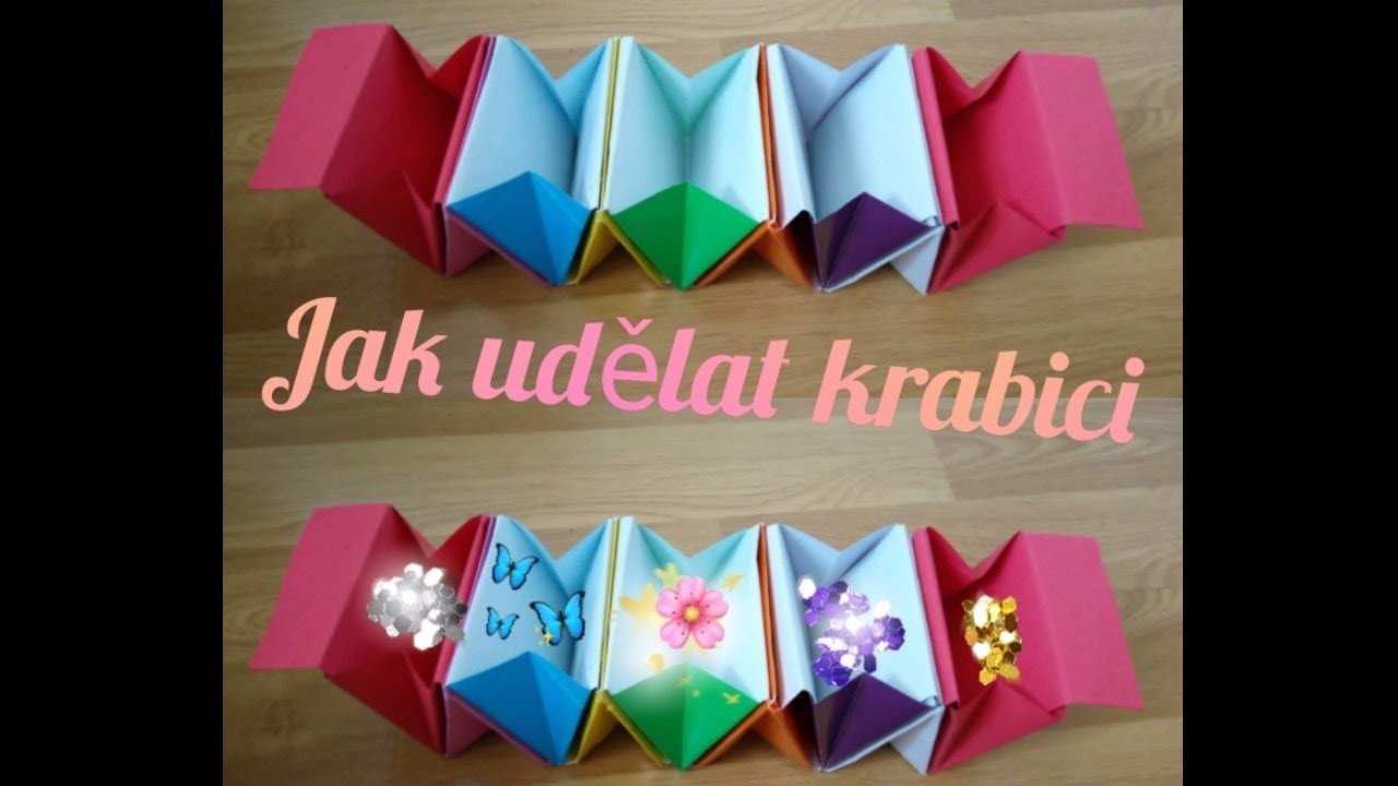 DIY Speciální krabice z papíru - Diy  special box from paper.