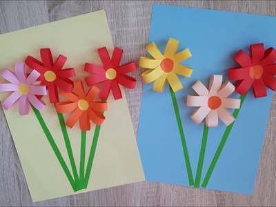 Výtvarná výchova - Jarní květiny