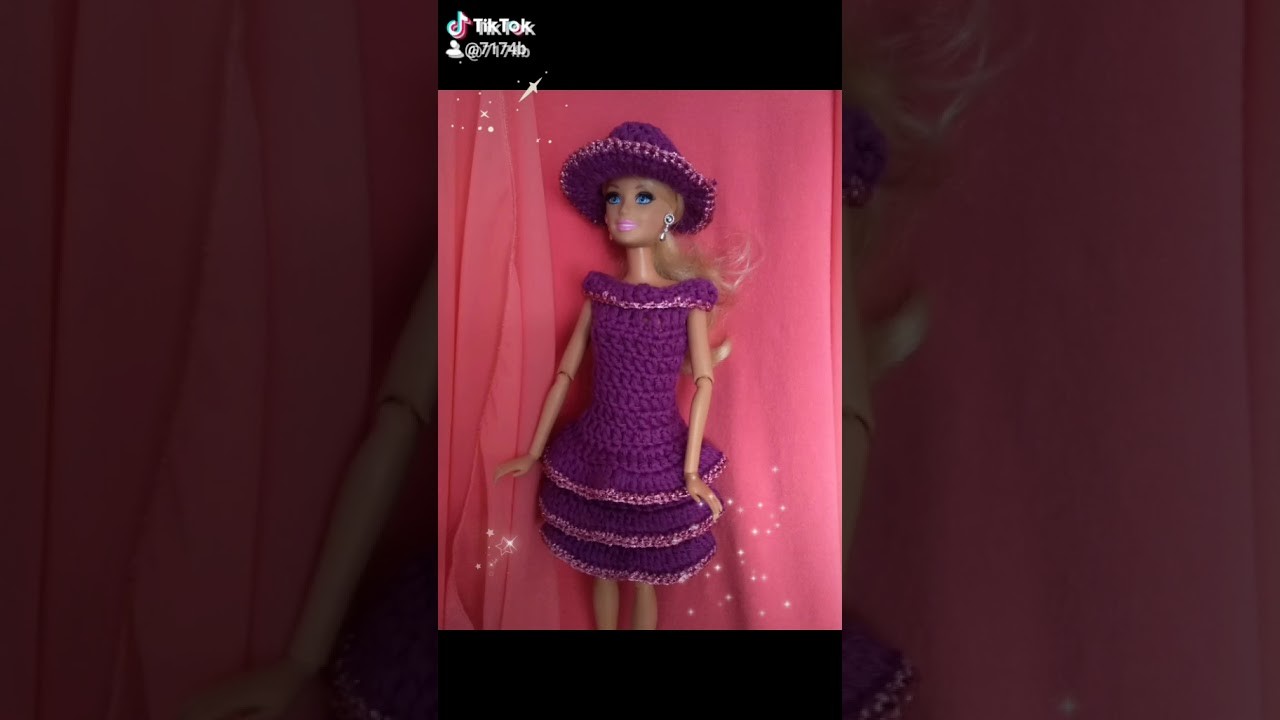 Barbie - háčkované oblečky