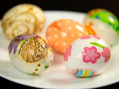 Jak nabarvit. ozdobit velikonoční vejce bez použití jakýchkoliv barviv - unikátní metoda!