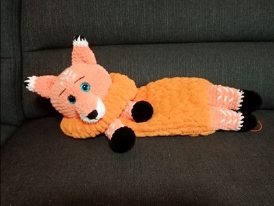 Pyžamkožrout liška - háčkované hračky