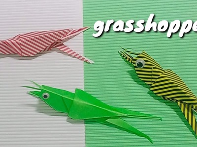 How To Fold An Origami Grasshopper from shelita nh