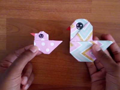 Jak složit tohoto krásného origami ptáka z papíru .origami ptáka z papíru krok za krokem