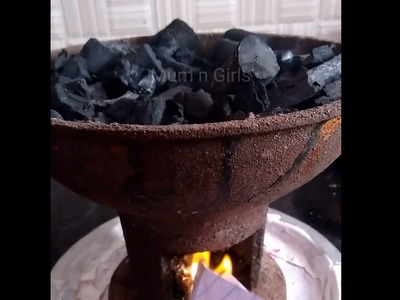 Kumti Aduppu | How to use Charcoal Stove | Traditional cooking method | Kummati | Kummiti Aduppu