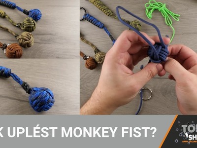 Návod: Jak uplést Monkey Fist z paracordu? Chce to jen čas! TA