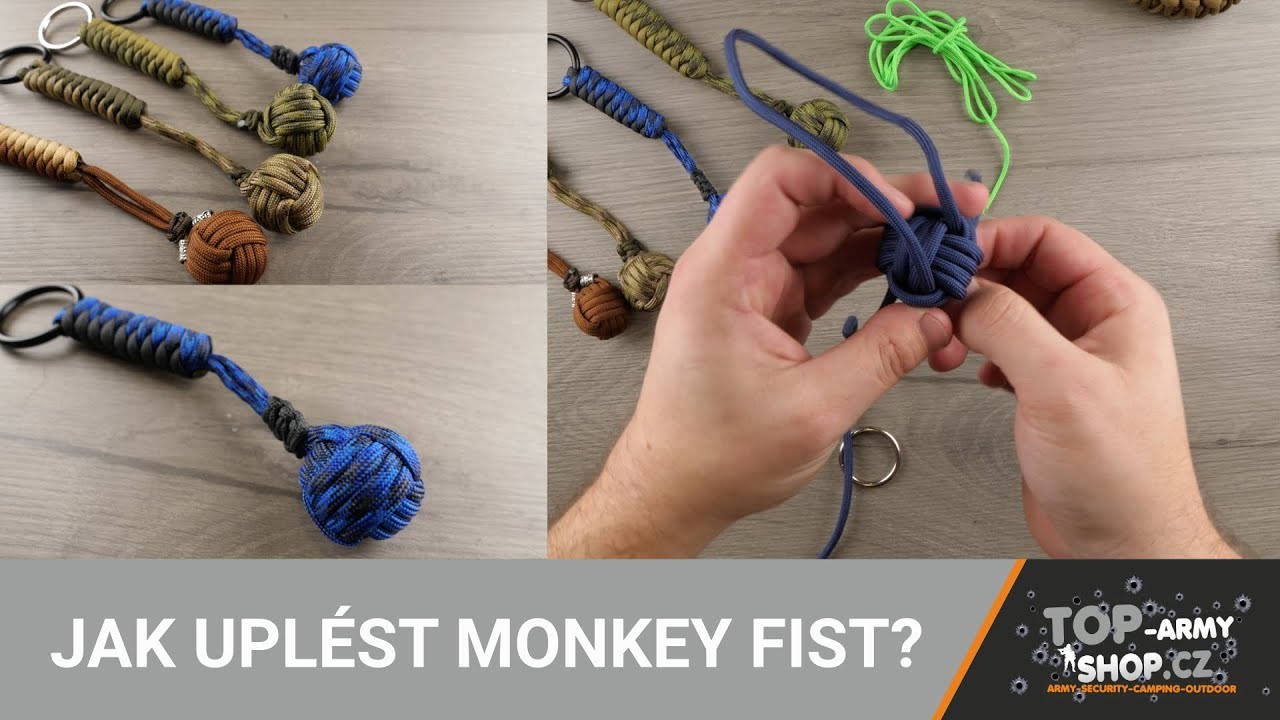 Návod: Jak uplést Monkey Fist z paracordu? Chce to jen čas! TA