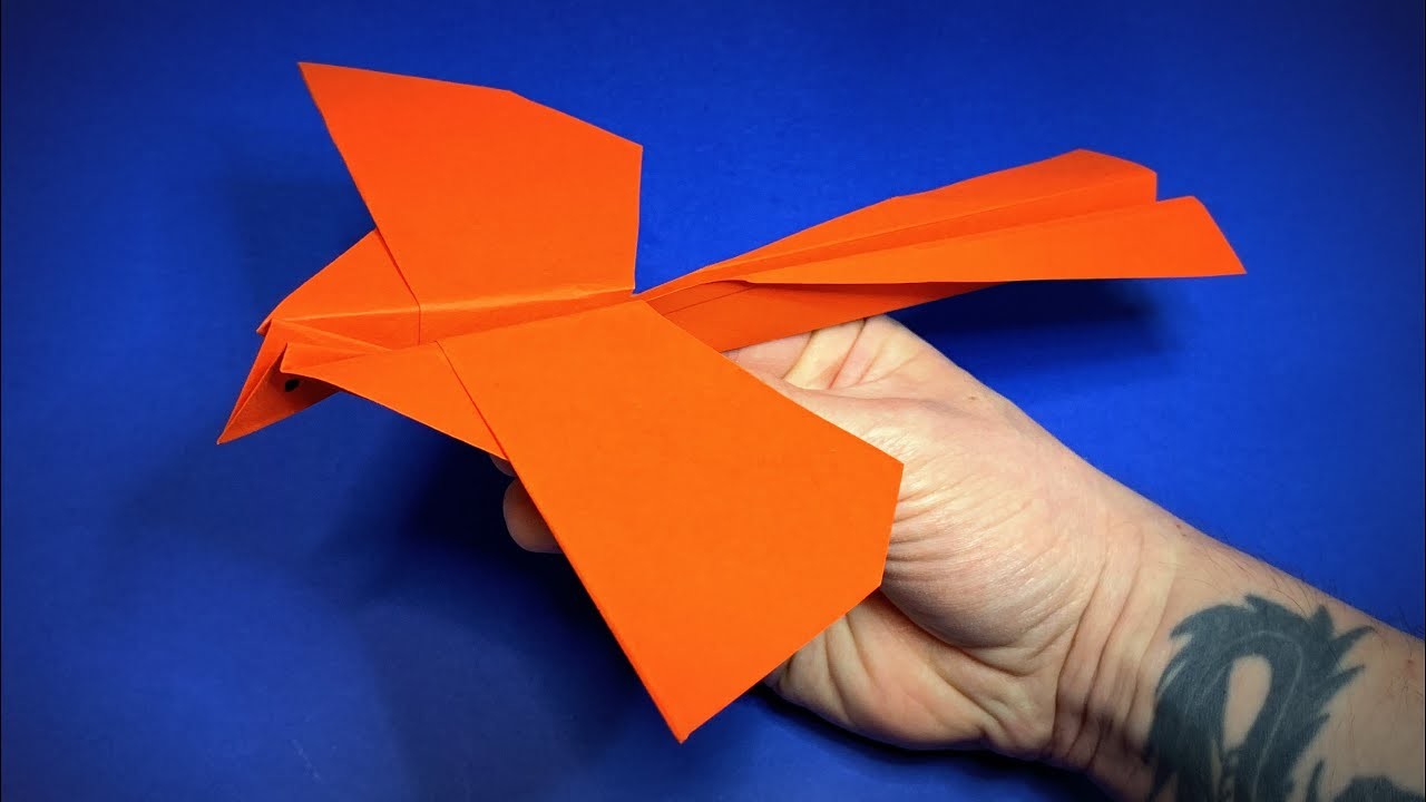 How to Make a Paper Airplane | Origami Airplane | Origami Bird | Easy Origami ART Paper Crafts 3