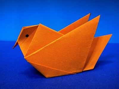 How to Make a Paper Bird | Origami Bird | Easy Origami ART Paper Crafts