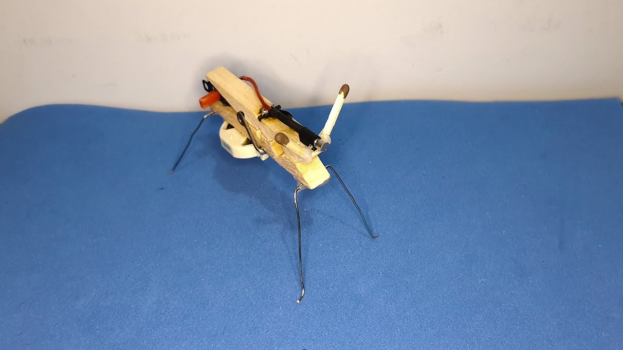 How to Make a Tiny Spider Robot