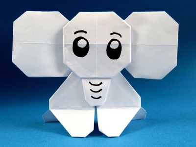 How to make origami elephant with paper