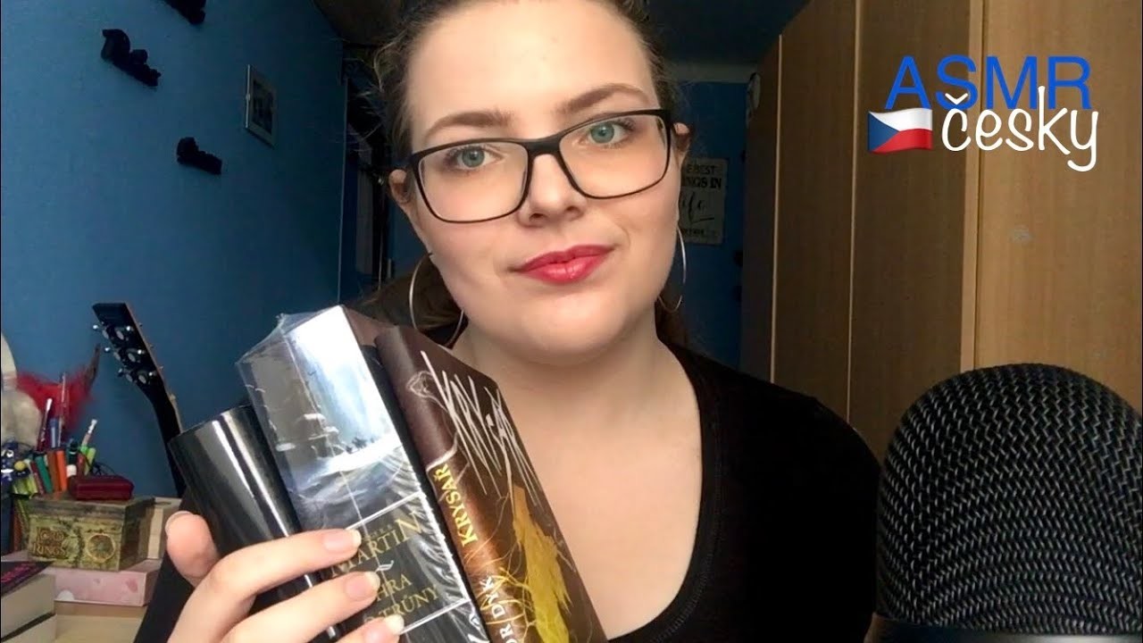 ASMR CZ Moje nové oblíbené knihy ????