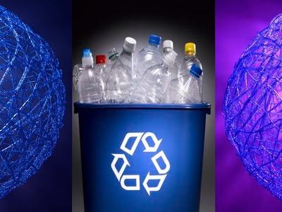 Creative idea lamp diy from plastic bottles - Do it yourself - Lifekaki. #Shorts