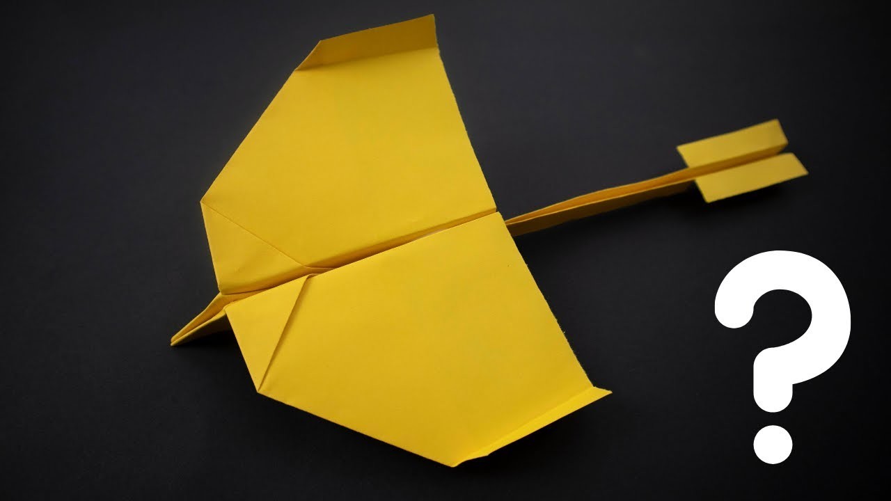 Come fare un aereo di carta ( È facile ) - Paper Airplane ✈️