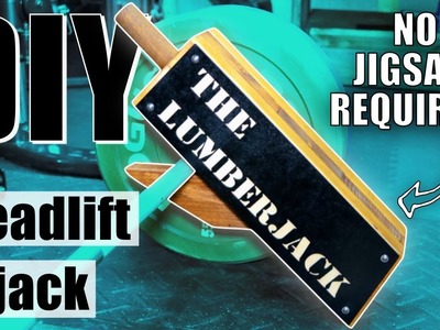 DIY Deadlift Jack | How to make DIY gym equipment at home