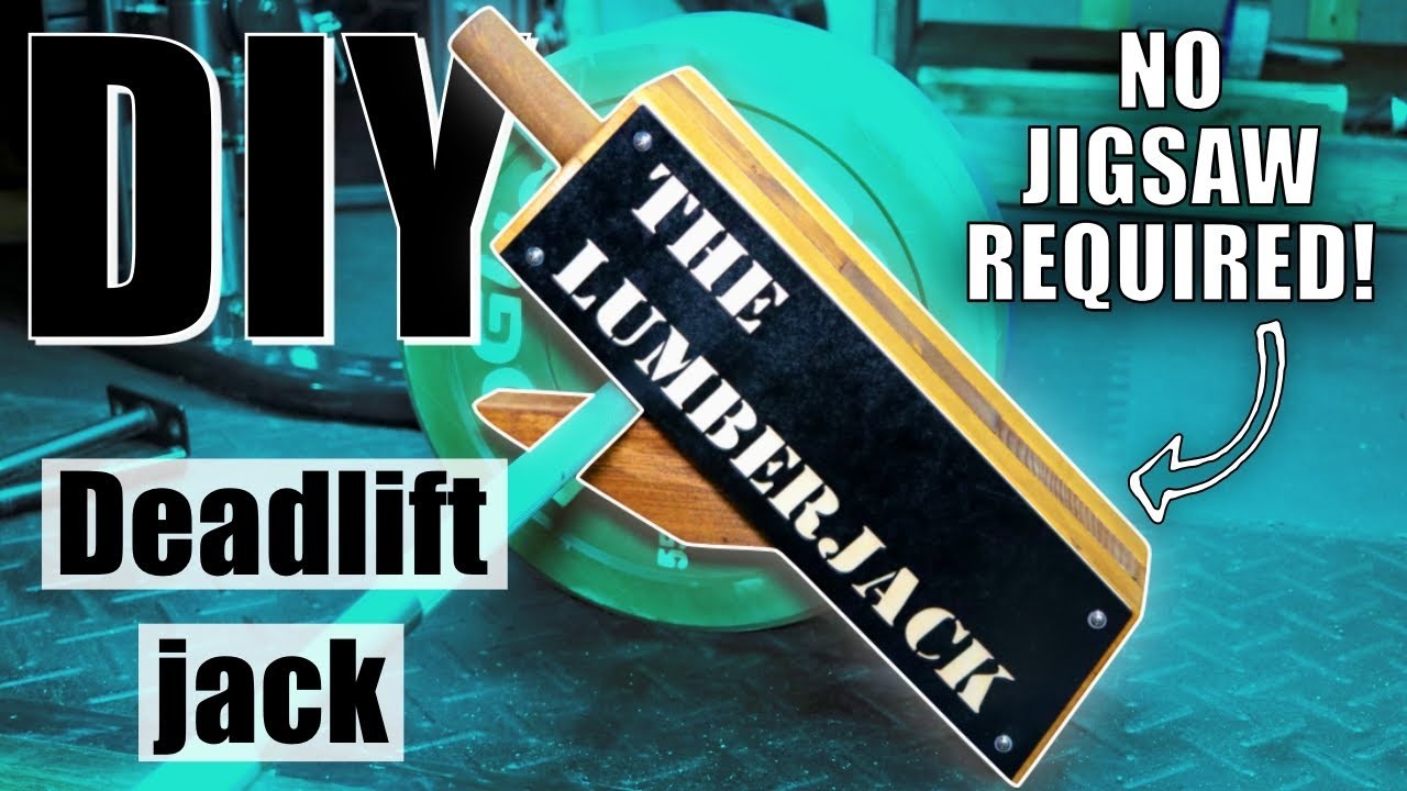 DIY Deadlift Jack | How to make DIY gym equipment at home