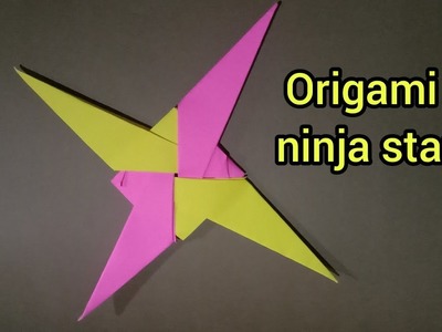 How to make a paper ninja star