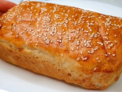 Hören Sie auf Brot zu kaufen, machen Sie Brot wie dieses Rezept. Brot im Ofen! einfach köstlich!