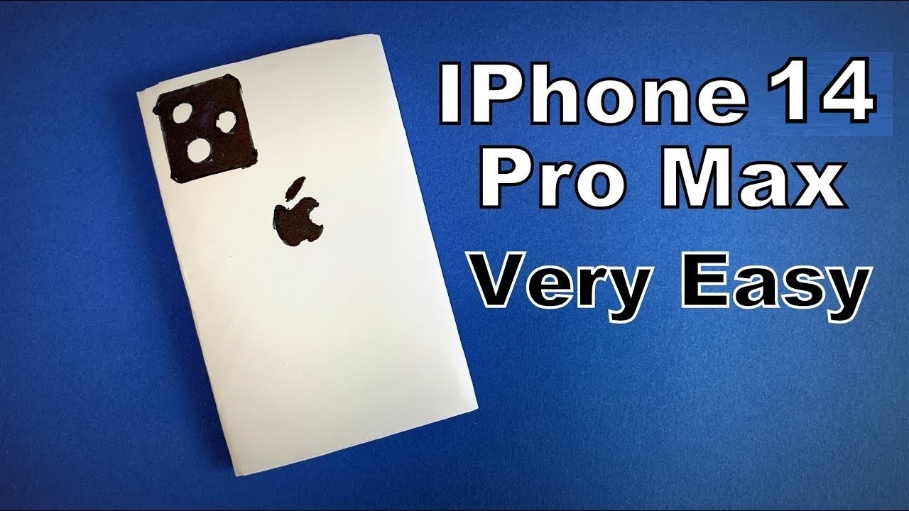 How to Make a Paper IPhone 14 Pro Max DIY | Origami IPhone | Easy Origami ART